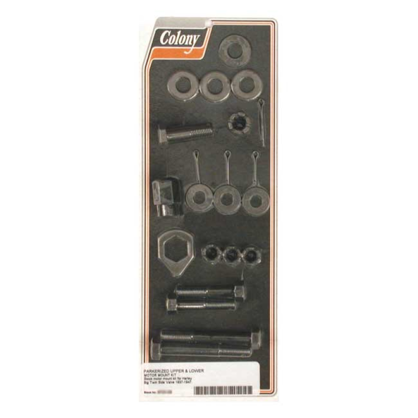 COLONY MOTOR MOUNT KIT PARKERIZED 37-48 SV BIG TWIN (NU) 989686