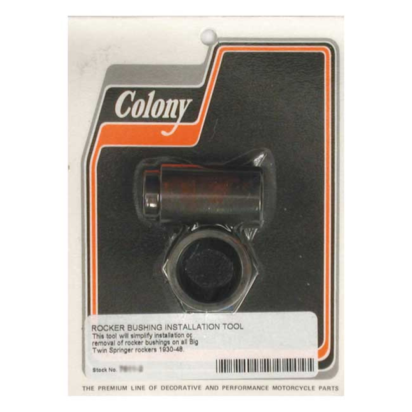 COLONY ROCKER STUD BUSHING TOOL SPRINGER FORKS; REMOVE & INSTALL ROCKE 989749