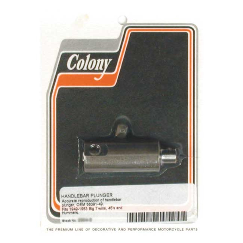 COLONY HANDLEBAR PLUNGER REPRODUCTION FOR THROTTLE & SPARK PLUNGER 49- 989777