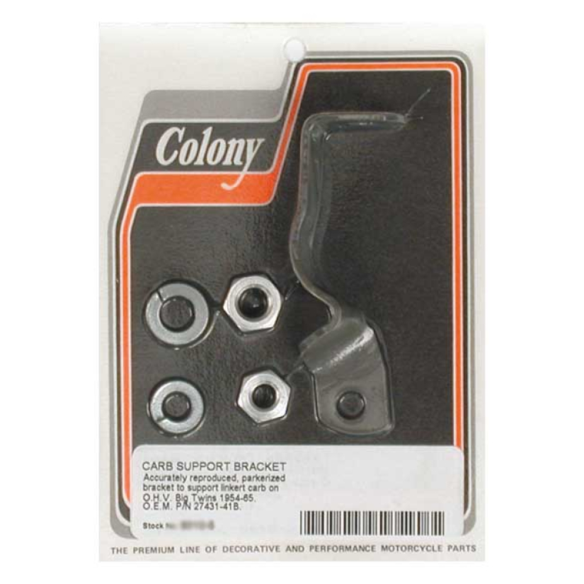 COLONY LINKERT SUPPORT BRACKET PARKERIZED 54-65 BIG TWIN (NU) 989856