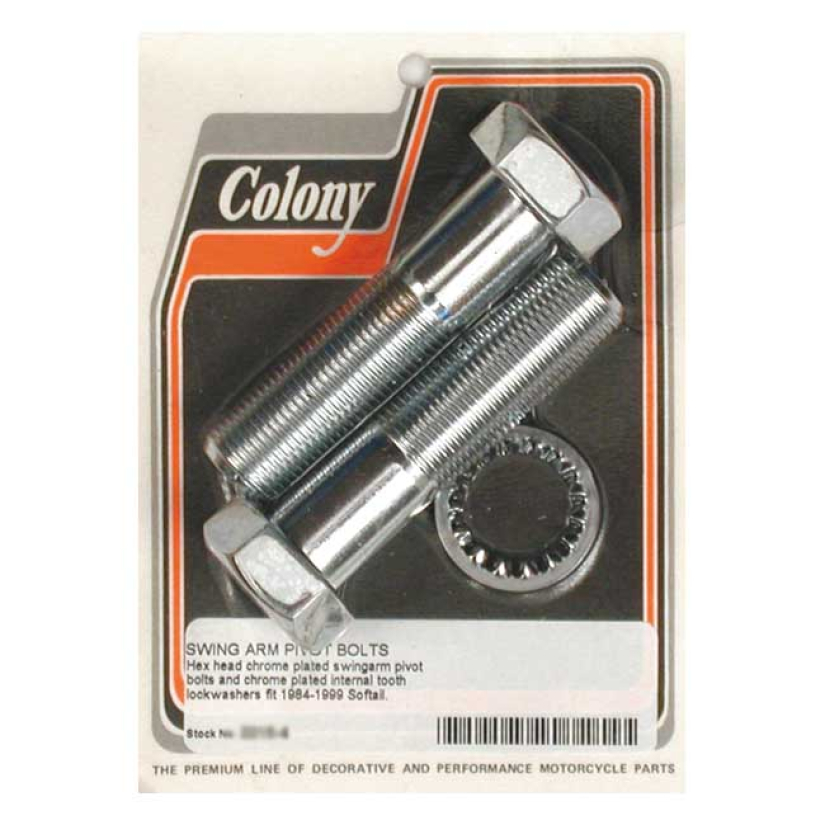 COLONY SOFTAIL SWINGARM BOLT KIT 989903
