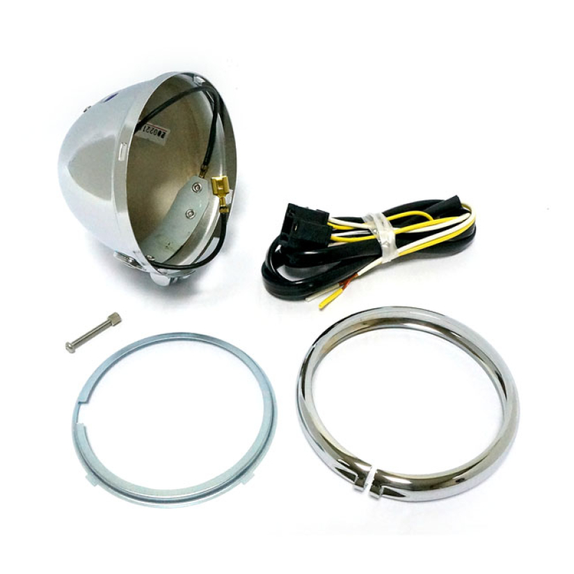 4-1/2 INCH MINI HEADLAMP, SHELL ONLY 990091
