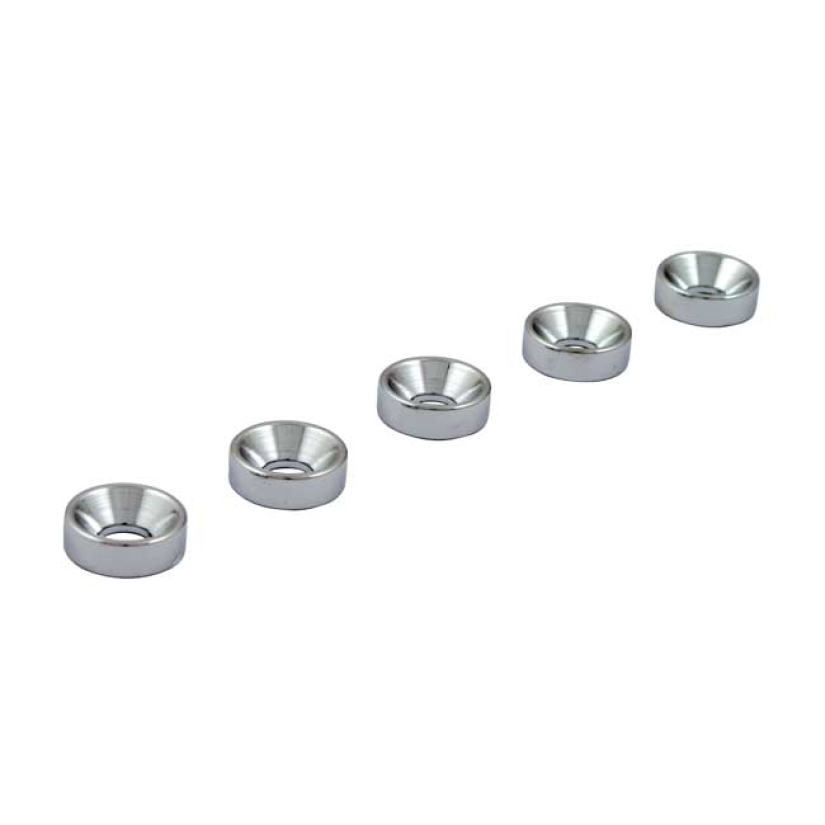 COLONY COUNTERSUNK FLATWASHERS 7/16" CHROME; TAKES FLATHEAD ALLEN BOLT 990148