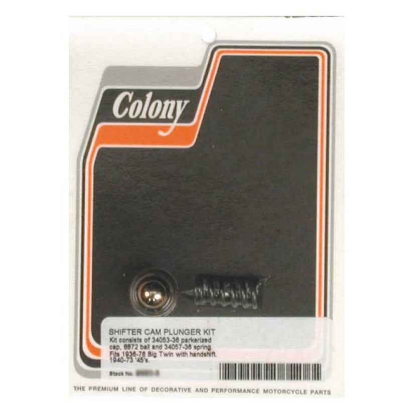 COLONY, SHIFTER CAM FOLLOWER KIT OEM STYLE REPRODUCTION. INCL. 34053- 990291