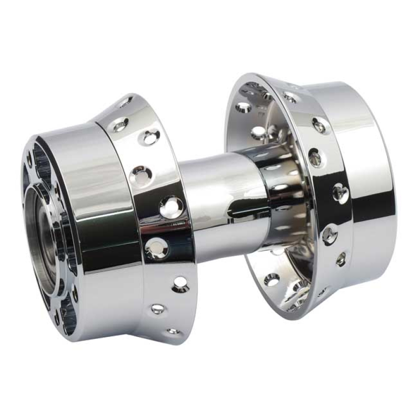 FRONT WHEEL HUB, CHROME 08-11 FLT/TOURING 991247