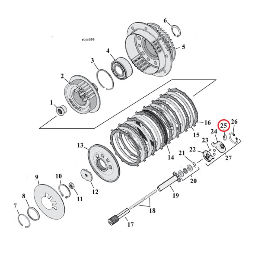 CLUTCH, RELEASE COUPLING 992086