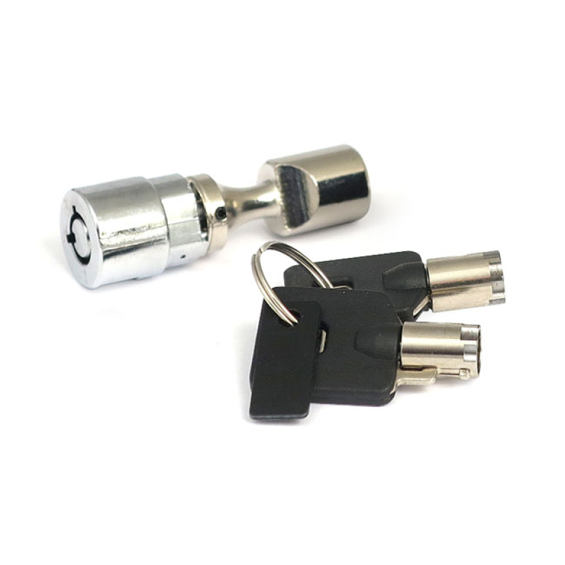 STEERING HEAD LOCK. CHROME REPLACEMENT FORK LOCK. FITS FRAME NECK. OEM 992722