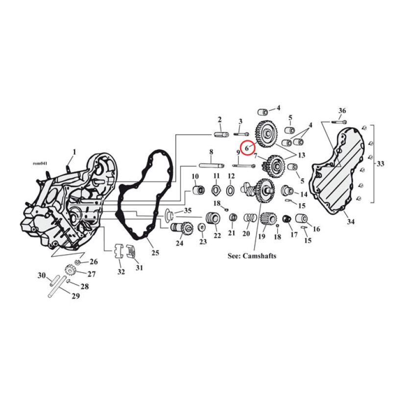 IDLER GEAR, CIRCUIT BREAKER 998881