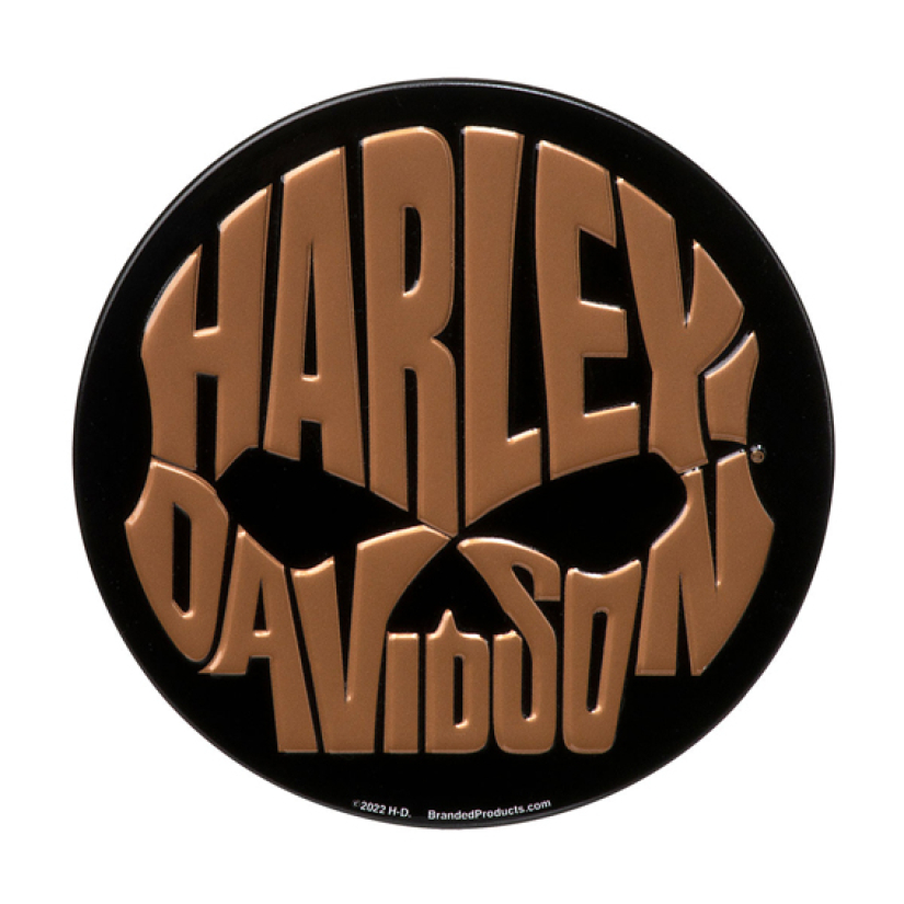 H-D COPPER SKULL MAGNEETTI HDL-15553