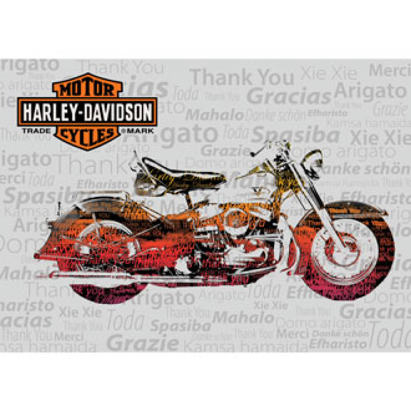 NOSTALGIC BIKE -THANK YOU KORTTI HDL-20018