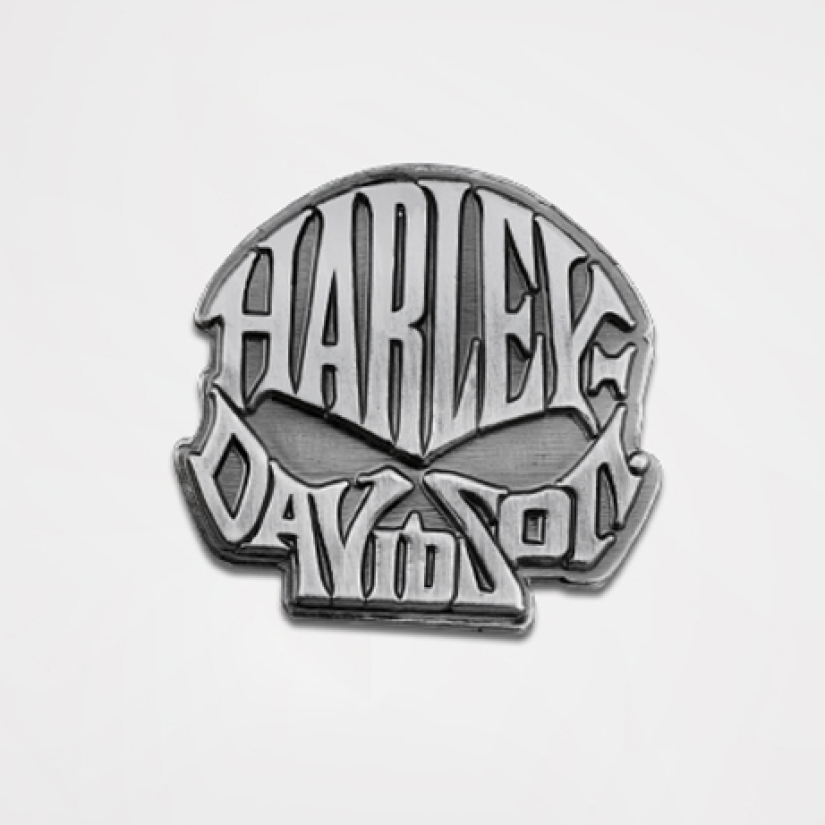 H-D PINSSI HD SKULL 682608008871