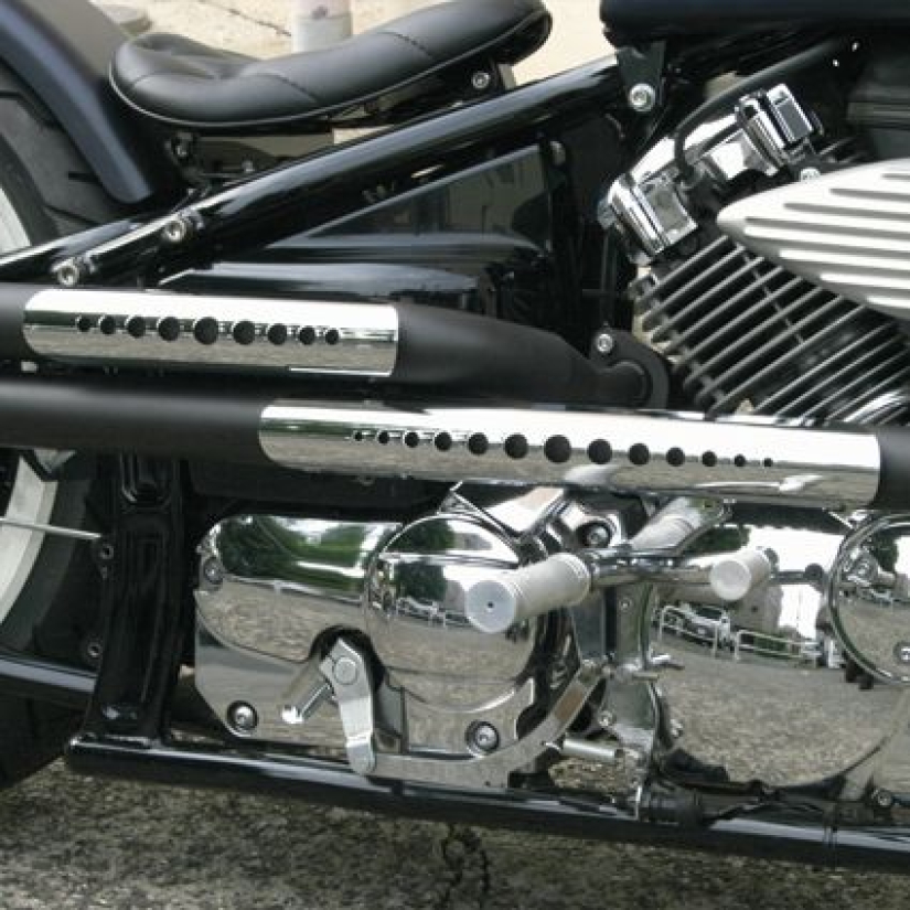 WE TAPERED HOLES HEAT SHIELD SHORT BLK ~ 26CM DISCONTINUED 683091
