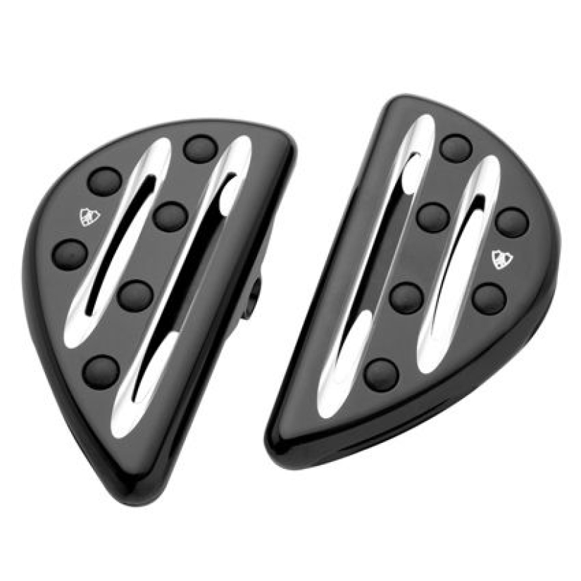 DEEP CUT PASSENGER FLOORBOARDS, FLT, BLK 684524
